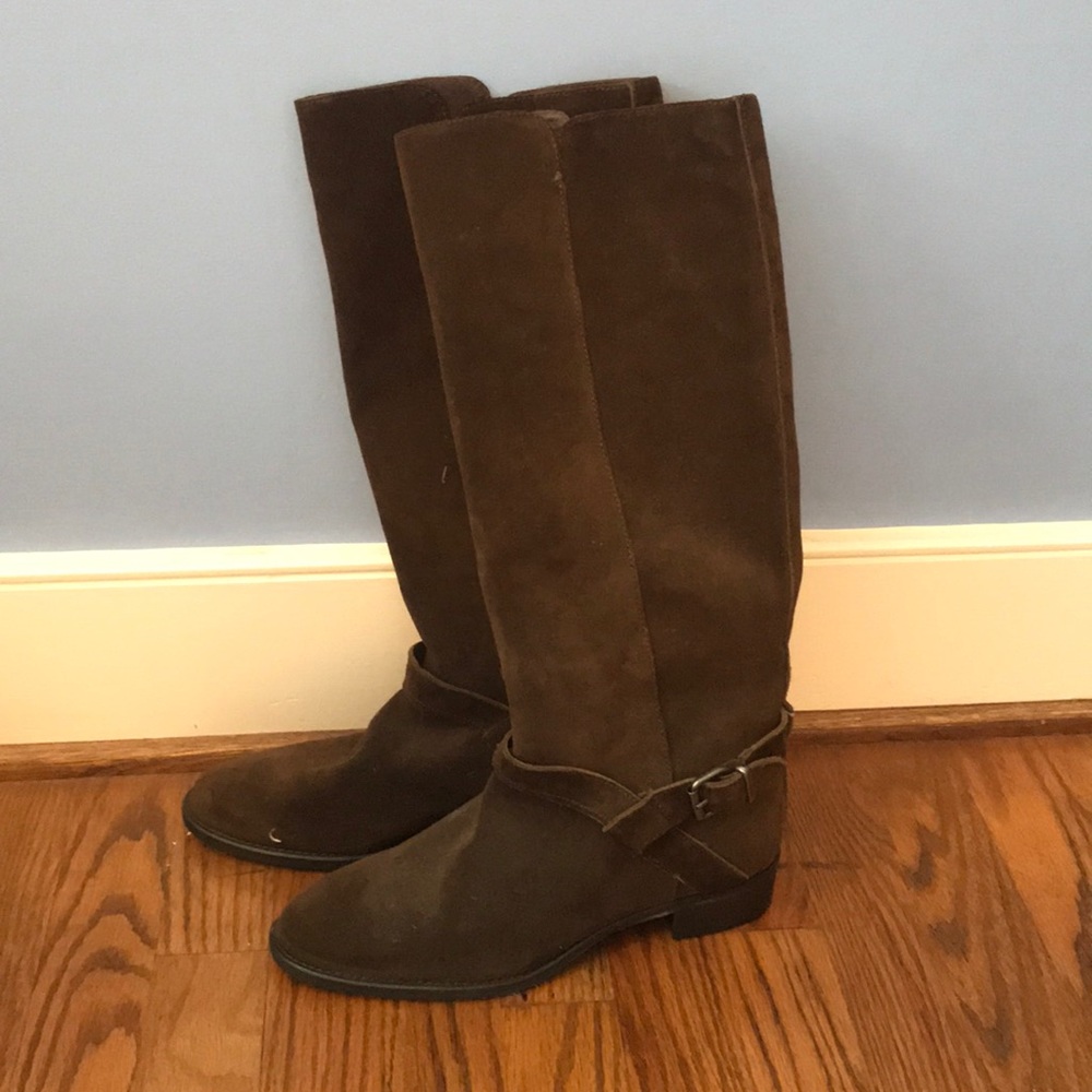 Suede J Crew Boots